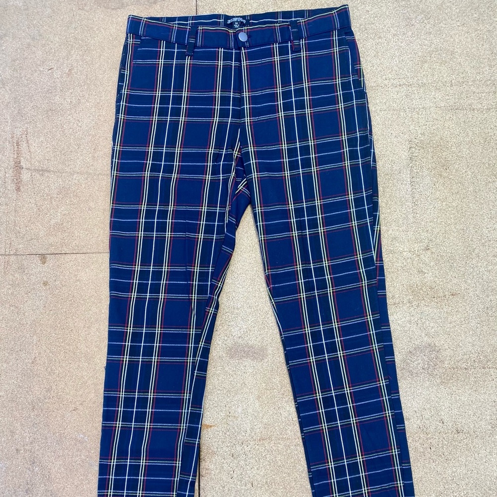 NWOT ELWOOD Flat Front, Slim & Straight, Stretch Pants